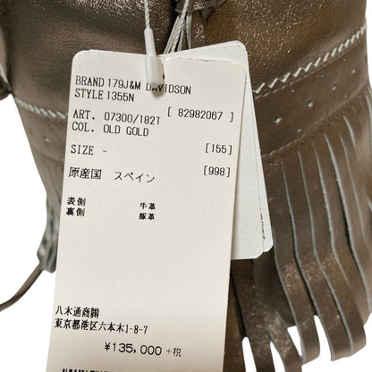 ジェイアンドエムデヴィッドソン カーニバル 牛革豚革バケットバッグ