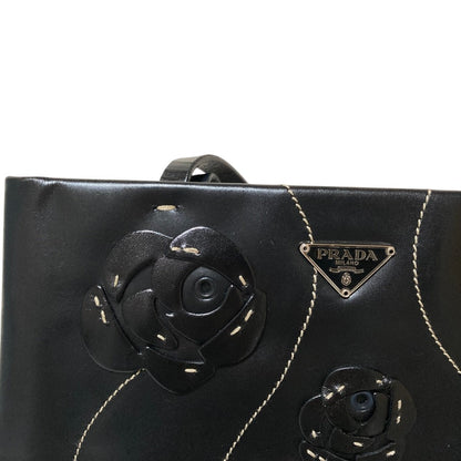 プラダ レザー ハンドバッグ