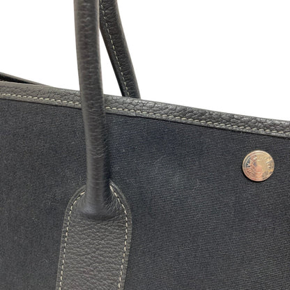エルメス ガーデンパーティーPM キャンバス レザートートバッグ