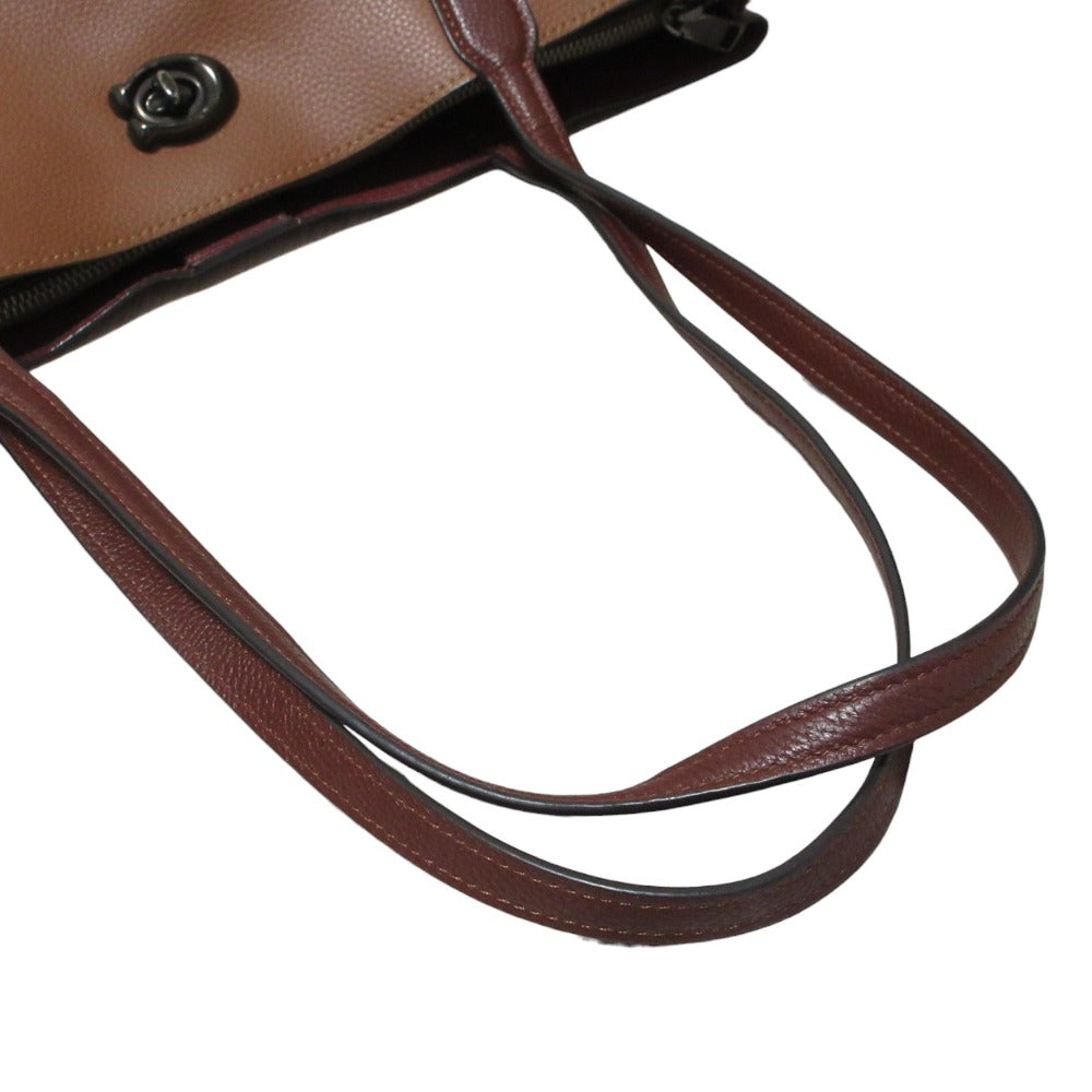 コーチ Willow レザー2wayトートバッグ
