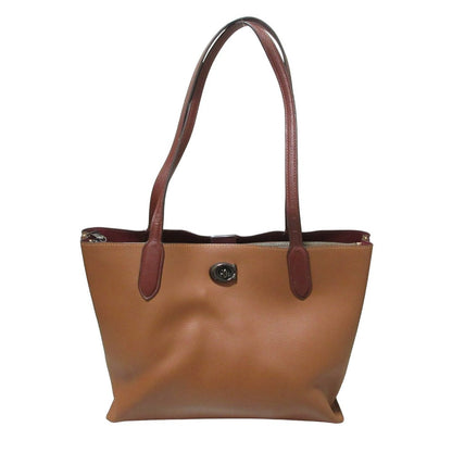 コーチ Willow レザー2wayトートバッグ