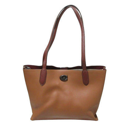 コーチ Willow レザー2wayトートバッグ
