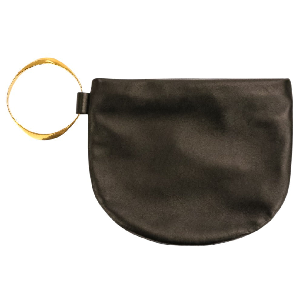 ザロウ GEO BRACELET レザークラッチバッグ