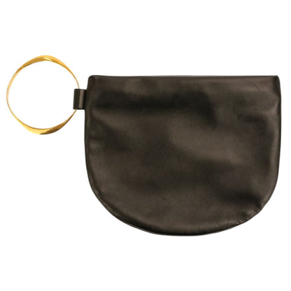 ザロウ GEO BRACELET レザークラッチバッグ