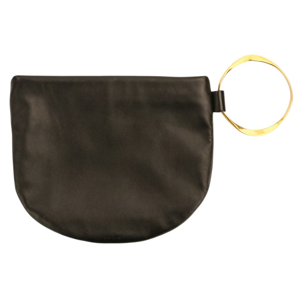ザロウ GEO BRACELET レザークラッチバッグ