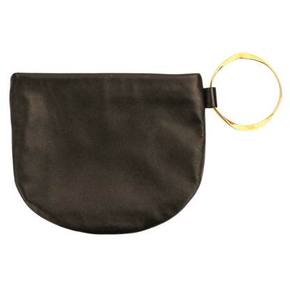 ザロウ GEO BRACELET レザークラッチバッグ