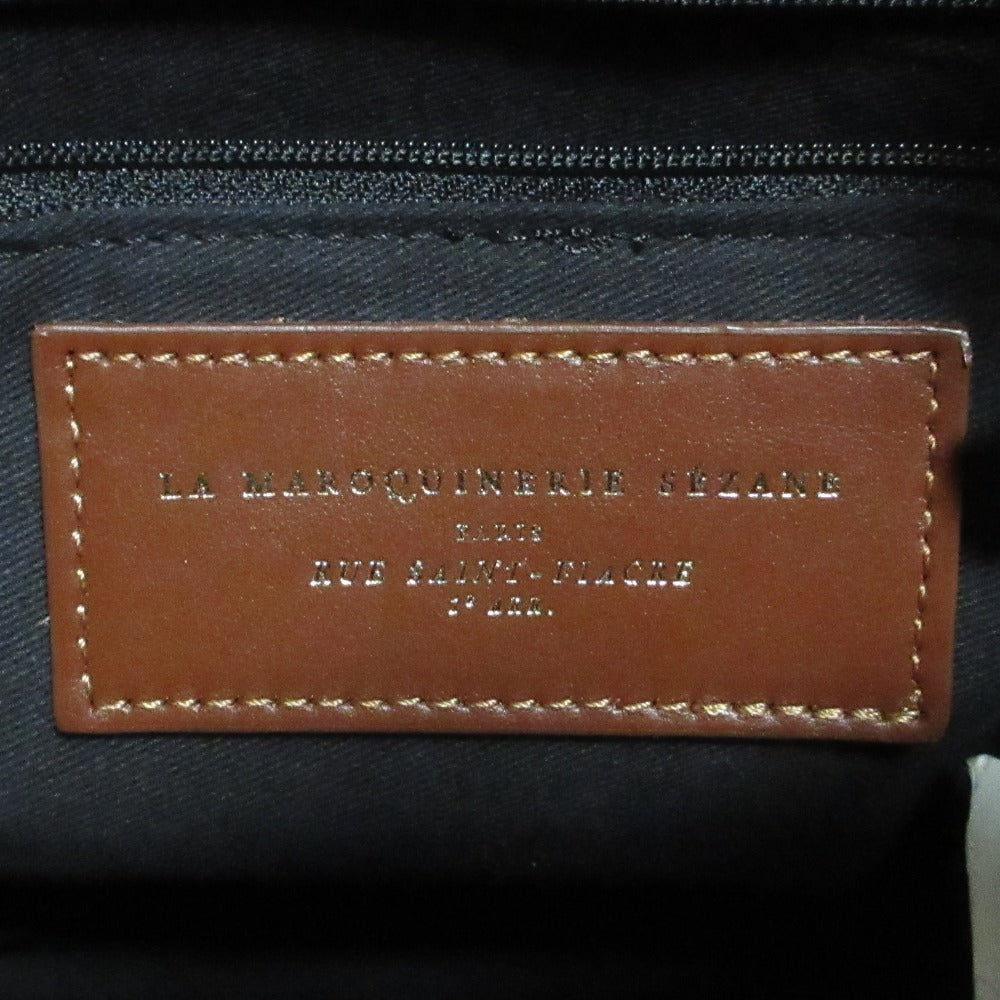 セザンヌ FARROW レザーショルダーバッグ