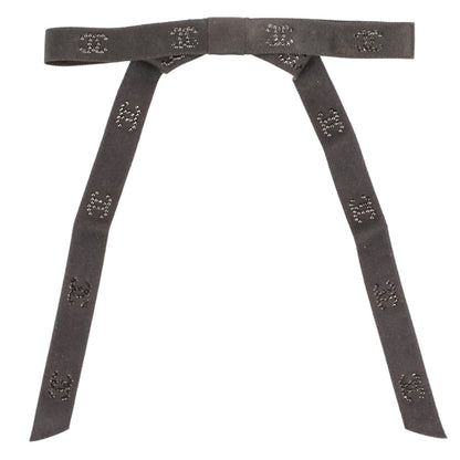 シャネル シルクブレンド リボンバレッタ