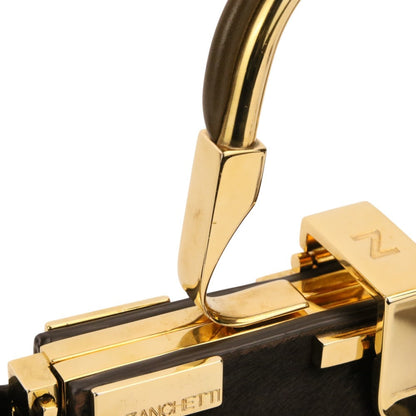 ザンケッティ AMLETO MINI ハラコ2wayバッグ