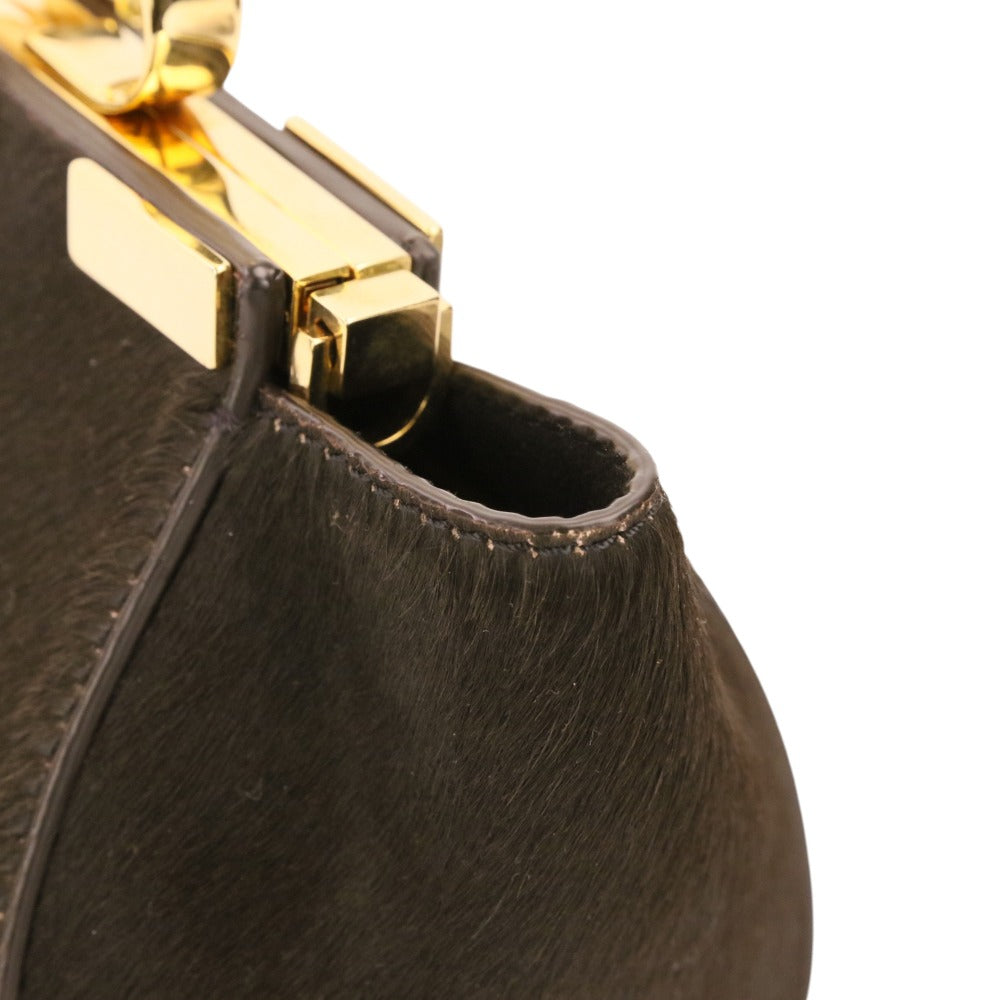 ザンケッティ AMLETO MINI ハラコ2wayバッグ