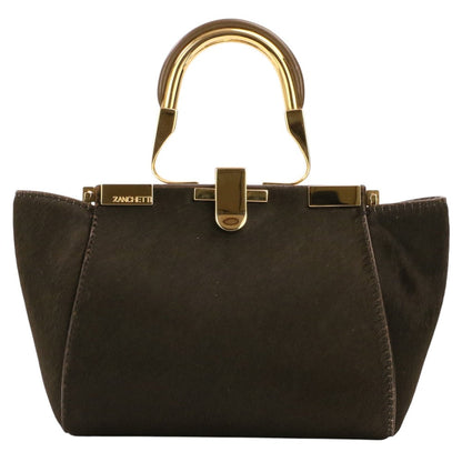ザンケッティ AMLETO MINI ハラコ2wayバッグ