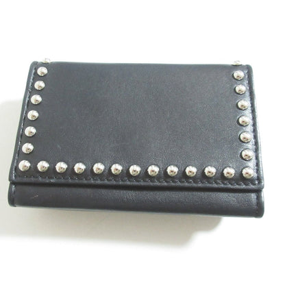 ジェイアンドエムデヴィッドソン FOLD WALLET WITH STUDS レザー三つ折り財布