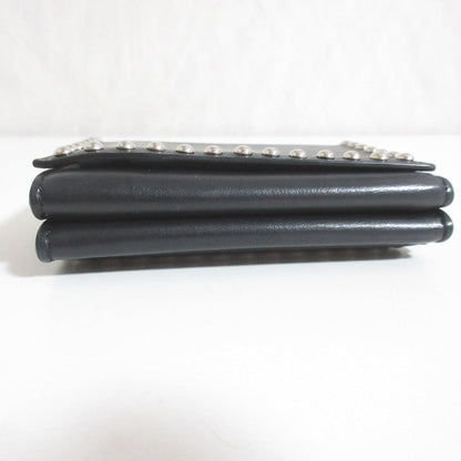 ジェイアンドエムデヴィッドソン FOLD WALLET WITH STUDS レザー三つ折り財布