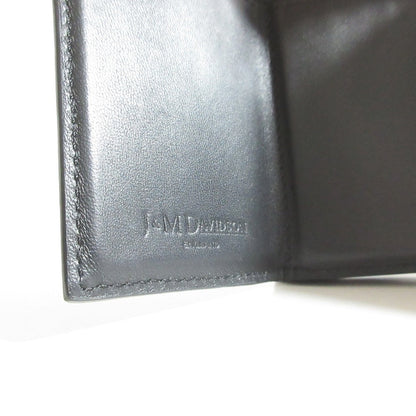 ジェイアンドエムデヴィッドソン FOLD WALLET WITH STUDS レザー三つ折り財布