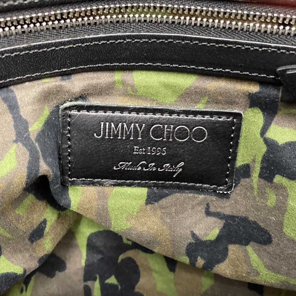 ジミーチュウ PIMLICO グレイニーレザートートバッグ