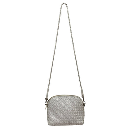 ドラゴン Chunky Fellini Pochette レザーメッシュショルダーバッグ