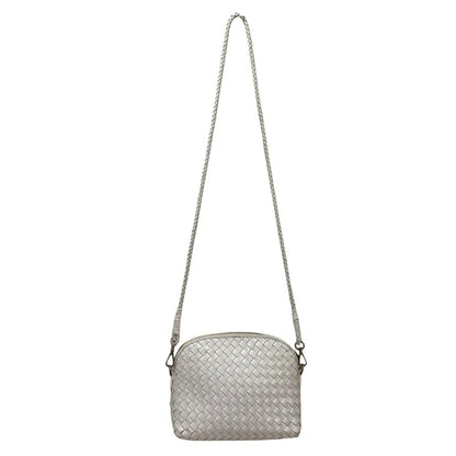 ドラゴン Chunky Fellini Pochette レザーメッシュショルダーバッグ