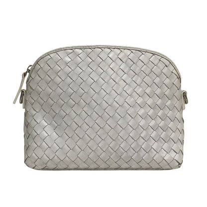 ドラゴン Chunky Fellini Pochette レザーメッシュショルダーバッグ