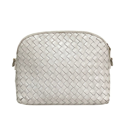 ドラゴン Chunky Fellini Pochette レザーメッシュショルダーバッグ
