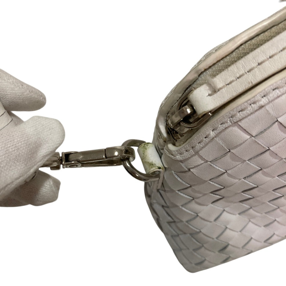 ドラゴン Chunky Fellini Pochette レザーメッシュショルダーバッグ