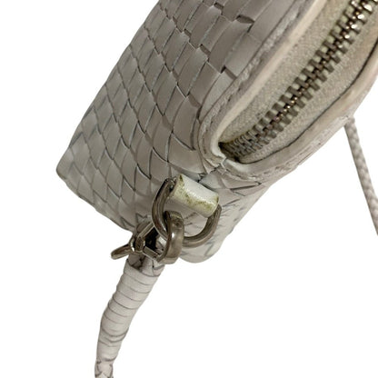 ドラゴン Chunky Fellini Pochette レザーメッシュショルダーバッグ