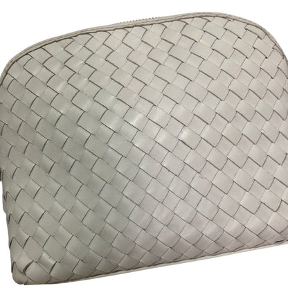 ドラゴン Chunky Fellini Pochette レザーメッシュショルダーバッグ
