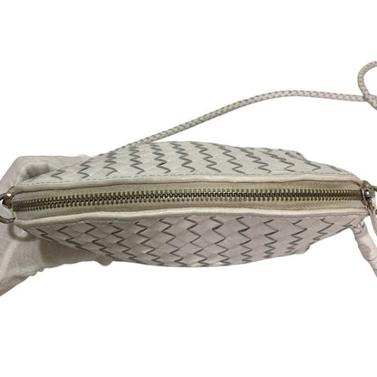 ドラゴン Chunky Fellini Pochette レザーメッシュショルダーバッグ