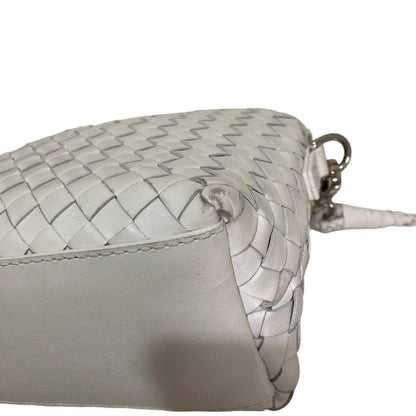 ドラゴン Chunky Fellini Pochette レザーメッシュショルダーバッグ