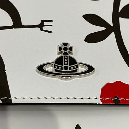 ヴィヴィアンウエストウッド CLOWN PRINT レザー財布