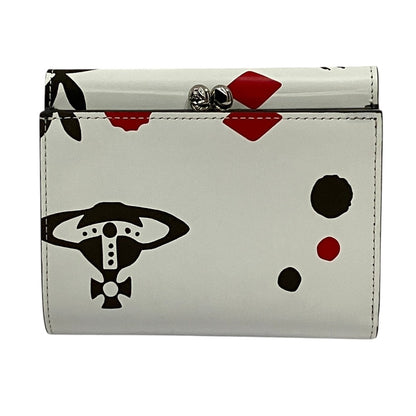 ヴィヴィアンウエストウッド CLOWN PRINT レザー財布