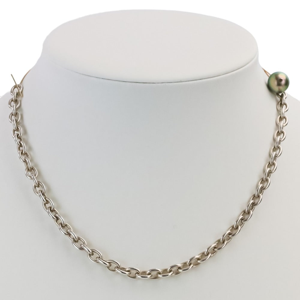カフカ AROQUE PEARL Au750×シルバー 2wayネックレスブレスレット