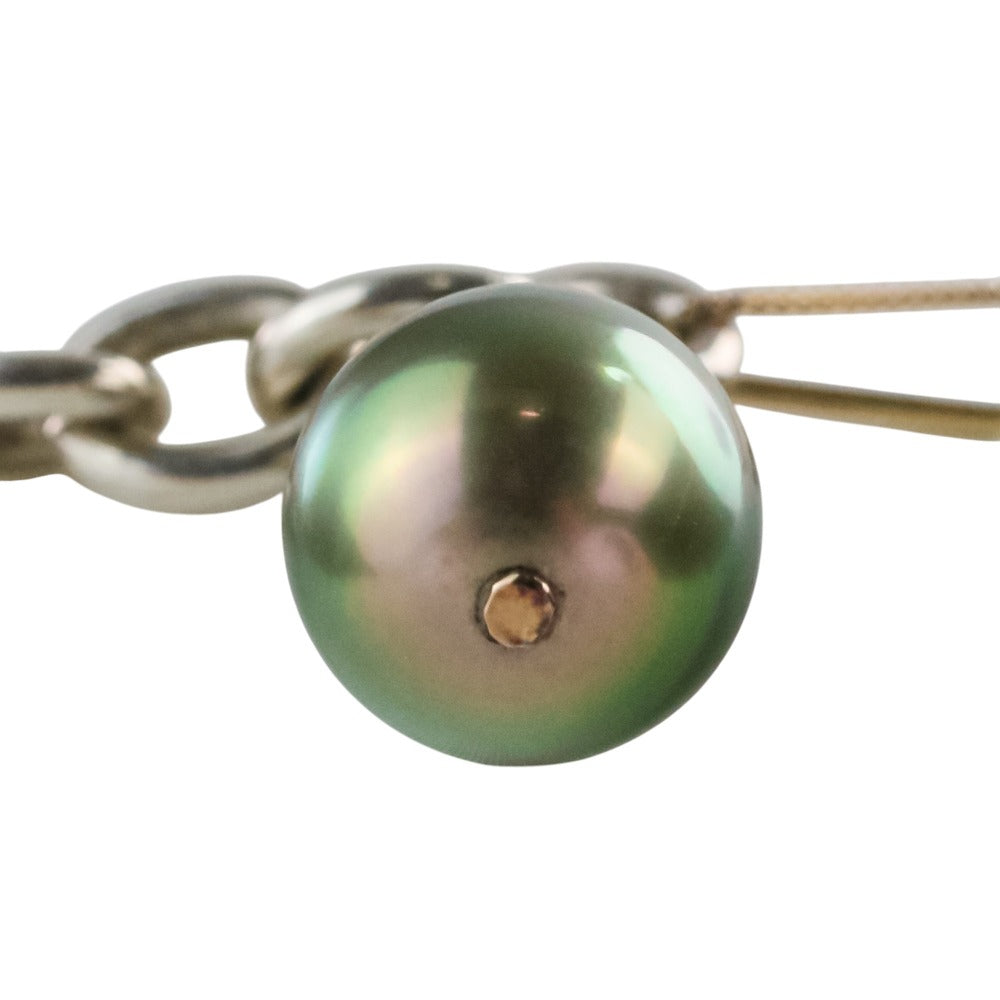カフカ AROQUE PEARL Au750×シルバー 2wayネックレスブレスレット