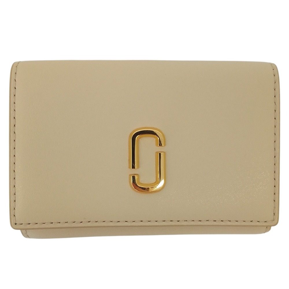マークジェイコブス THE J MARC TRIFOLD WALLET レザー三つ折り財布