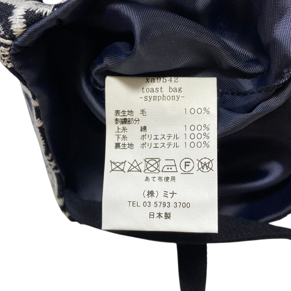 ミナペルホネン toast bag symphony キャンバスミニトートバッグ