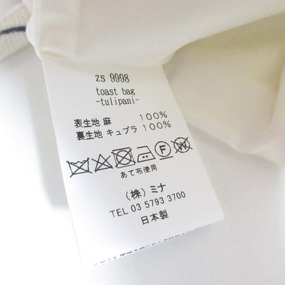 ミナペルホネン toast bag tulipani キャンバスミニトートバッグ