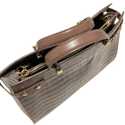 フルラ Lady レザー2wayトートバッグ