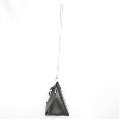 アメリヴィンテージ PYRAMID CHAIN レザーハンドバッグ