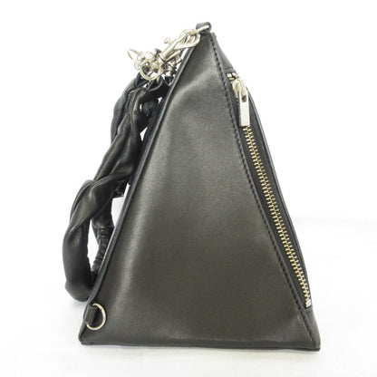 アメリヴィンテージ PYRAMID CHAIN レザーハンドバッグ