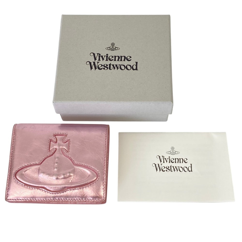 ヴィヴィアンウエストウッド CHELSEA WOMAN BILLFOLD レザー財布