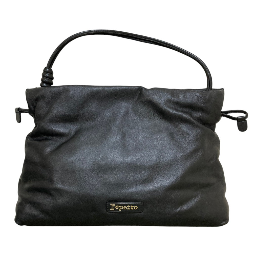 レペット Feather Bag レザーハンドバッグ