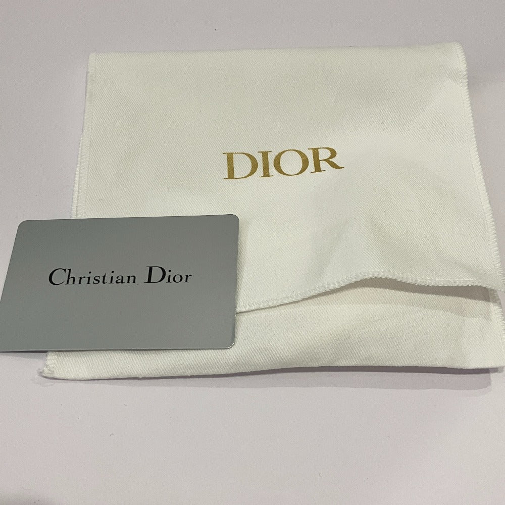 クリスチャンディオール レディディオール パテントレザー 三つ折り財布