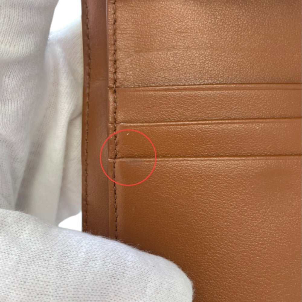 セリーヌ スモールトリオンフキャンバス三つ折り財布
