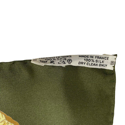 エルメス LES CAVALIERS D’OR シルクスカーフ