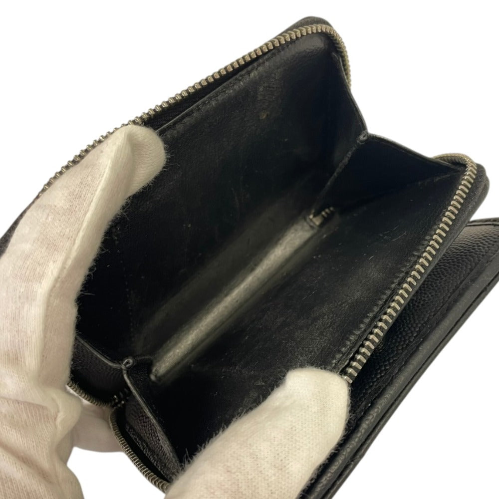 イヴサンローラン カサンドラ レザー二つ折り財布