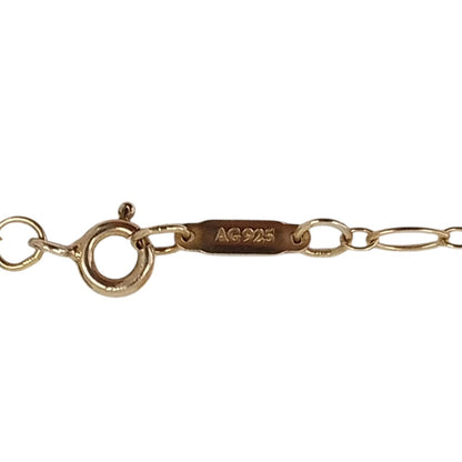 ティファニー オーバルリンク AG925 ロングネックレス
