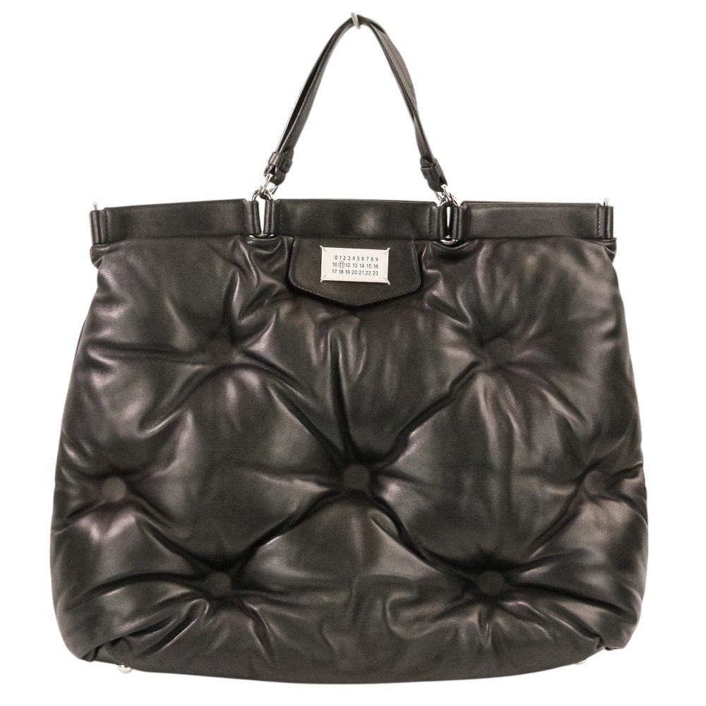 メゾンマルジェラ Glam Slam レザー2wayトートバッグ