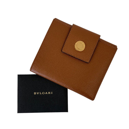 ブルガリ クラシコ レザー 二つ折り財布