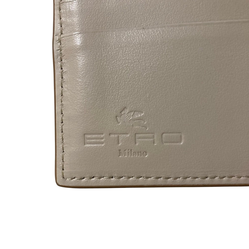 エトロ PVC二つ折り財布