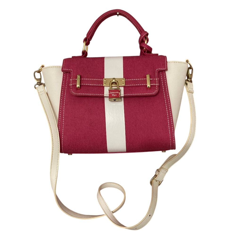 サマンサベガ パドロック バイカラーショルダーバッグ