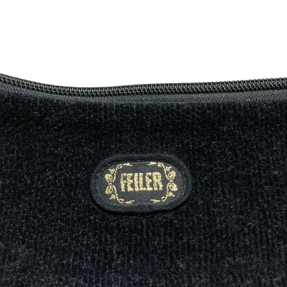 フェイラー フラワーパイルハンドバッグ